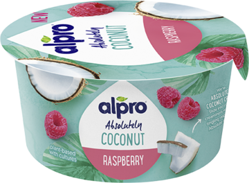 Kokosová alternativa jogurt s malinovou příchutí 120 g Alpro 